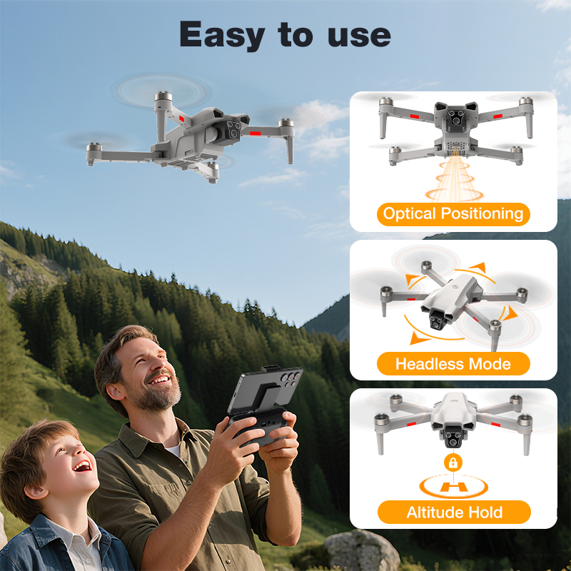 โดรนรุ่นใหม่ L017 Pro Brushles - Rc Helicopter Electric บทวิจารณ์และราคา
