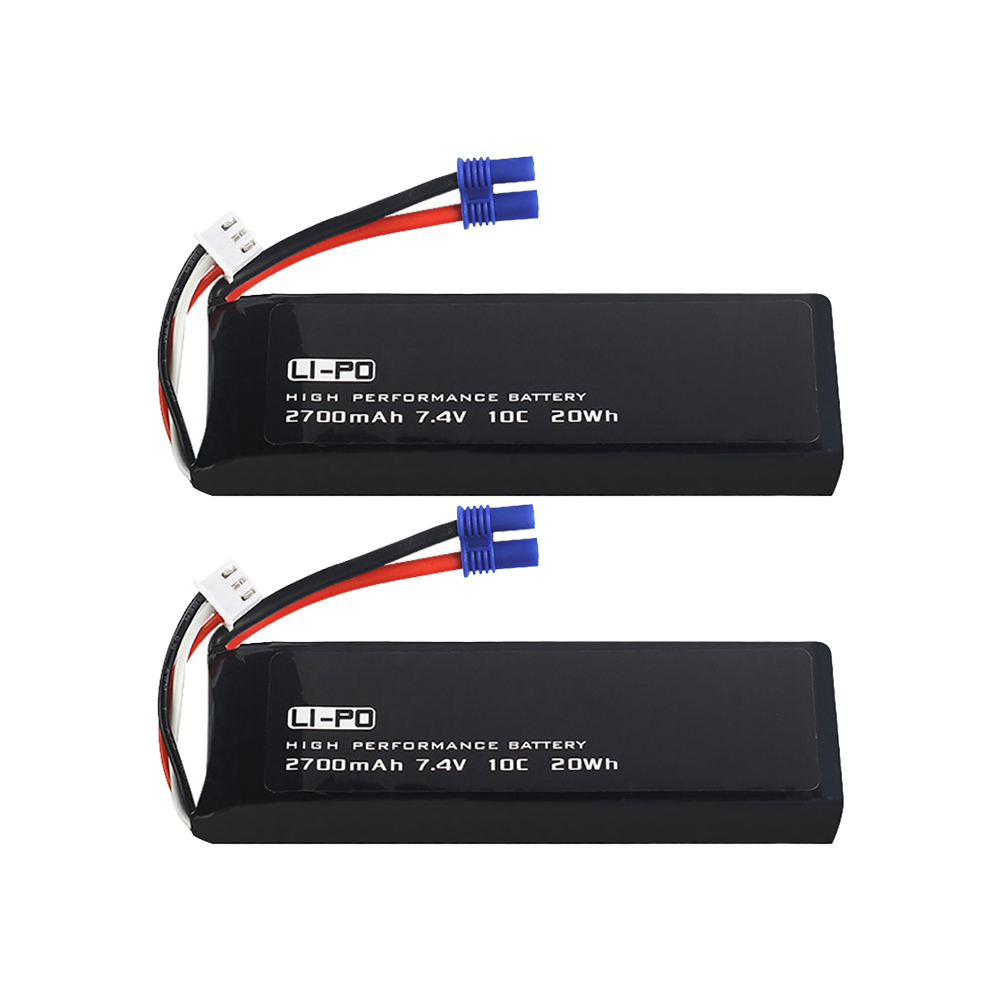 7.4V 2700mAh 10C แบตเตอรี่เดิม - Rc Helicopter Coaxial บทวิจารณ์และราคา