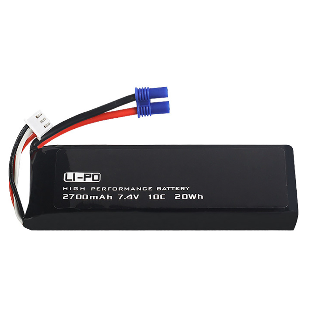 7.4V 2700mAh 10C แบตเตอรี่เดิม - Rc Helicopter Coaxial บทวิจารณ์และราคา